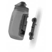 Фляга FIDLOCK TWIST 450 Antibacterial 450 мл, trans. black, с коннектором и BIKE base